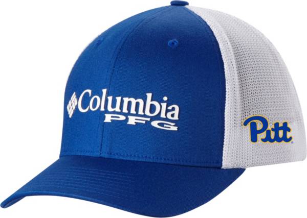 Columbia Men's Pitt Panthers Blue PFG Mesh Adjustable Hat product image
