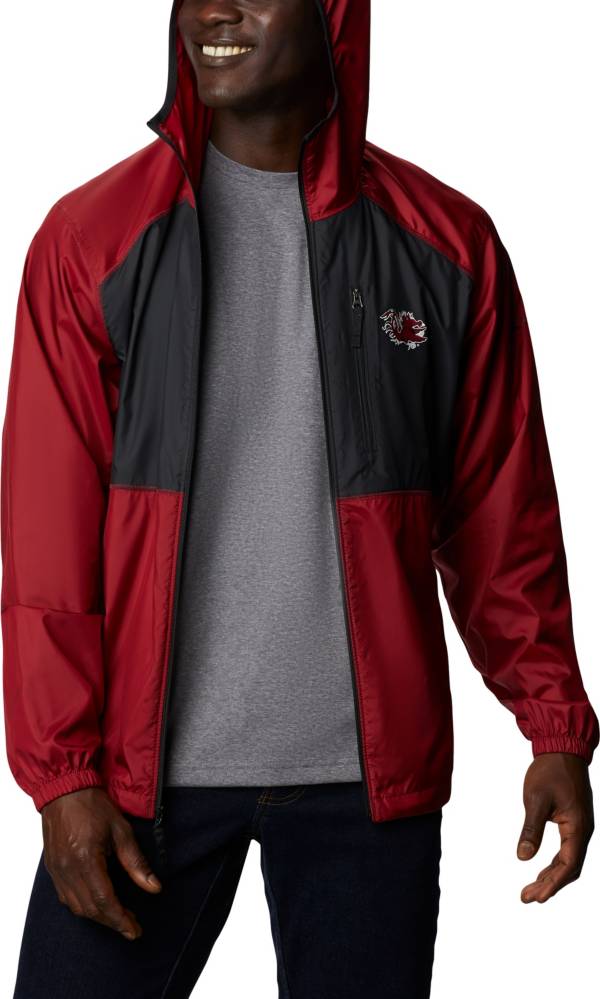 Columbia Men's South Carolina Gamecocks Red Flash Forward Full-Zip Jacket