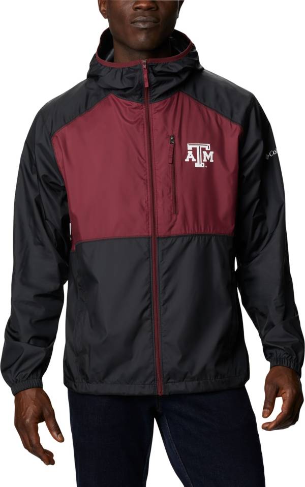 Columbia Men's Texas A&M Aggies Black Flash Forward Full-Zip Jacket