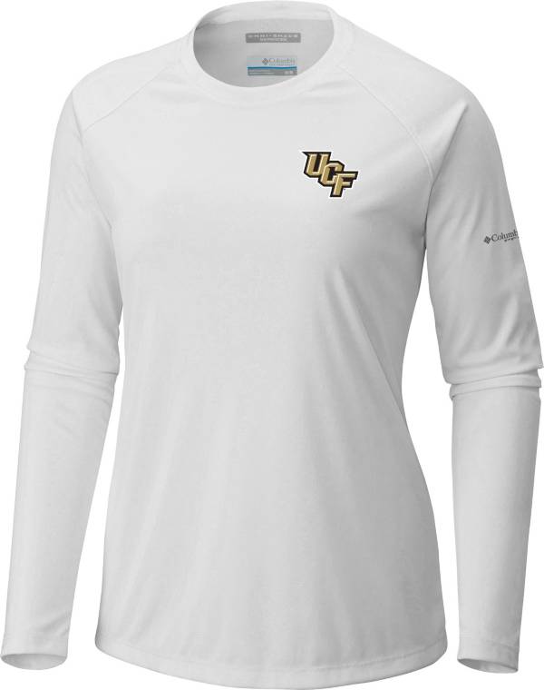 Columbia Women's UCF Knights White Tidal Long Sleeve T-Shirt