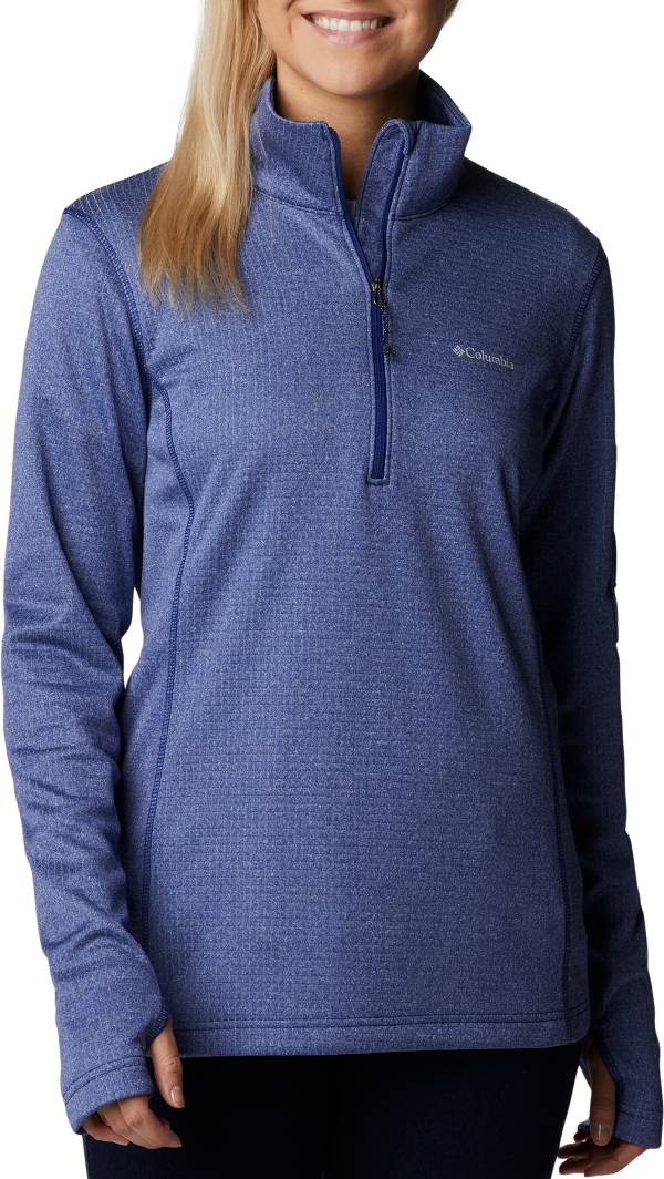 Columbia Women's Park View Grid Fleece Half Zip Pullover