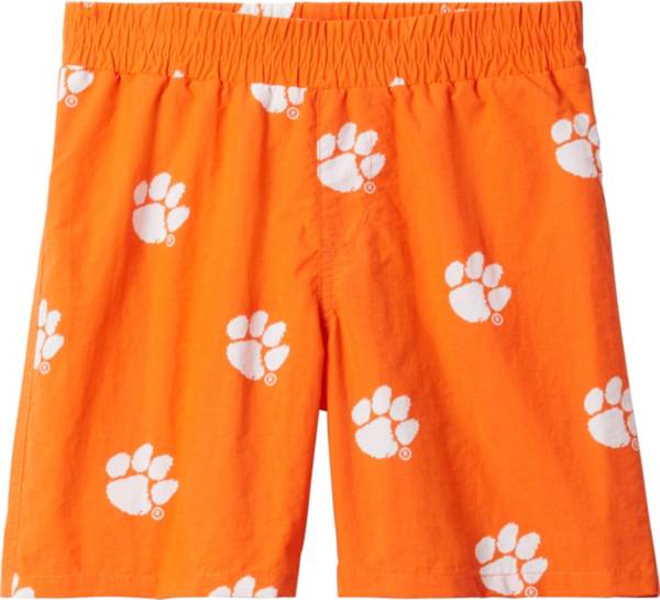 Columbia Youth Clemson Tigers Backcast Printed Performance Orange Shorts product image