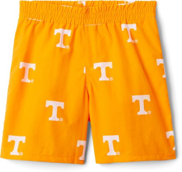 Columbia Youth Tennessee Volunteers Backcast Printed Performance White Shorts