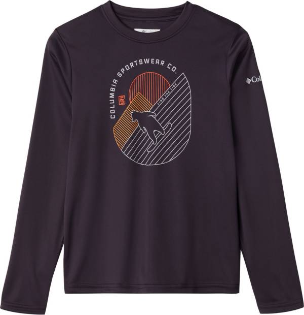 Columbia Youth Grizzly Peak Graphic Long Sleeve Shirt