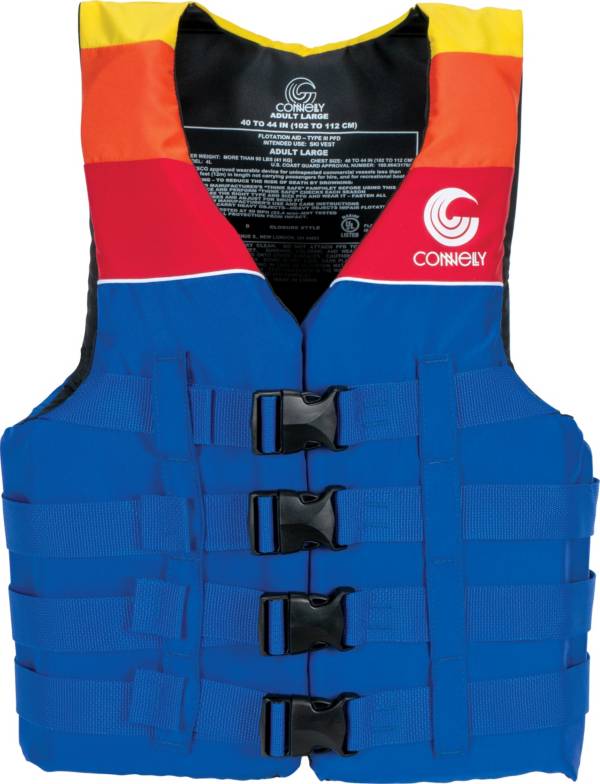 Connelly Men's 4-Buckle Retro Nylon Vest