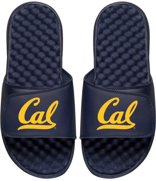 ISlide Cal Golden Bears Navy Logo Slide Sandals