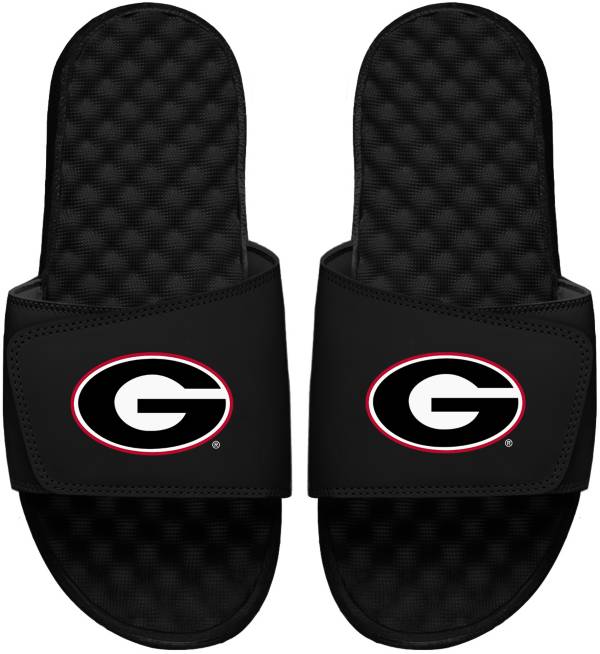 ISlide Georgia Bulldogs Logo Slide Black Sandals product image