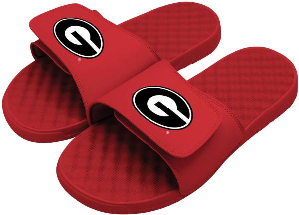 ISlide Georgia Bulldogs Red Slide Sandals