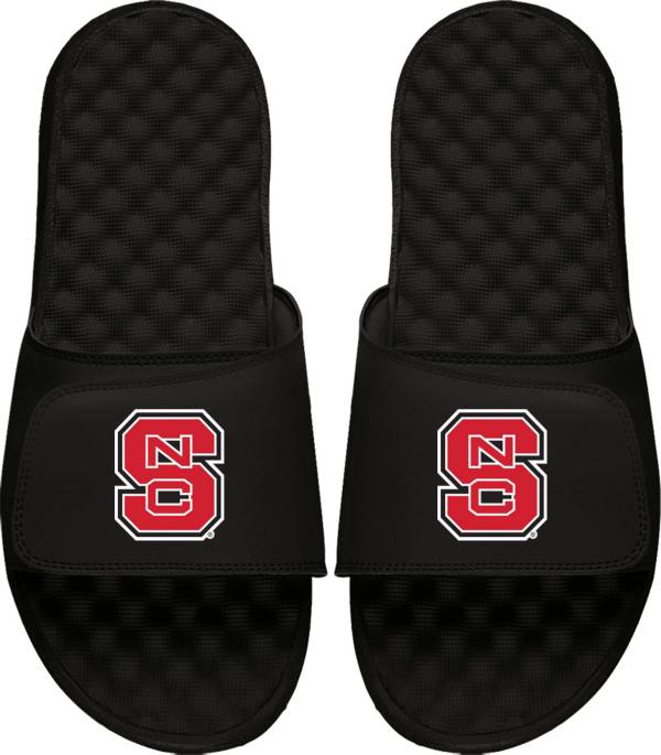 ISlide NC State Wolfpack Logo Slide Black Sandals