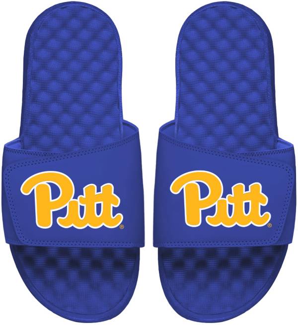 ISlide Pitt Panthers Blue Logo Slide Sandals