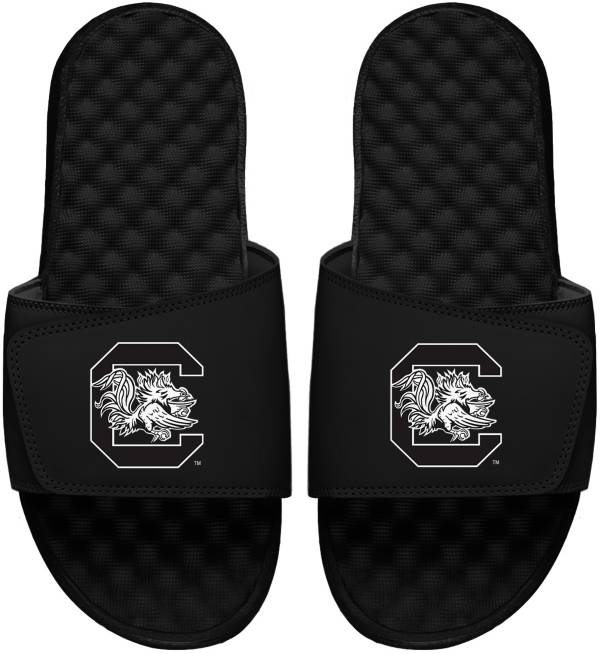 ISlide South Carolina Gamecocks Logo Slide Black Sandals