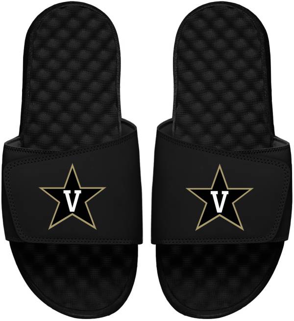 ISlide Vanderbilt Commodores Logo Slide Black Sandals