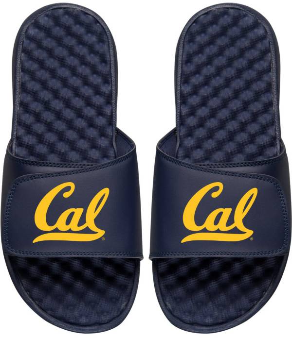 ISlide Youth Cal Golden Bears Navy Logo Slide Sandals
