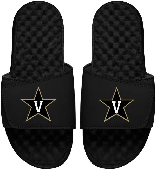 ISlide Youth Vanderbilt Commodores Logo Slide Black Sandals