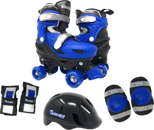 Chicago Skates Boys' Quad Skate Combo Set