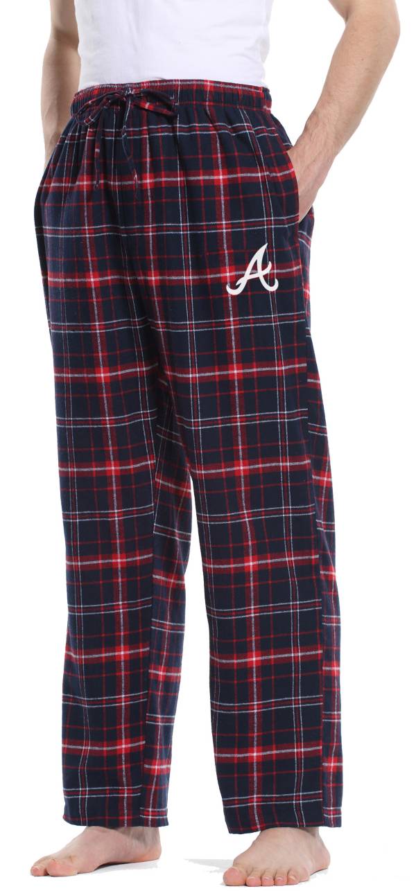 Concepts Sports Men's Atlanta Braves Navy Flannel Pants product image