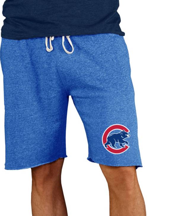 Concepts Sport Men's Chicago Cubs Blue Mainstream Terry Shorts