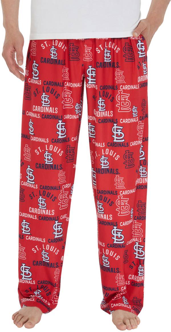 Concepts Men's St. Louis Cardinals Red Flagship All Over Print Pants