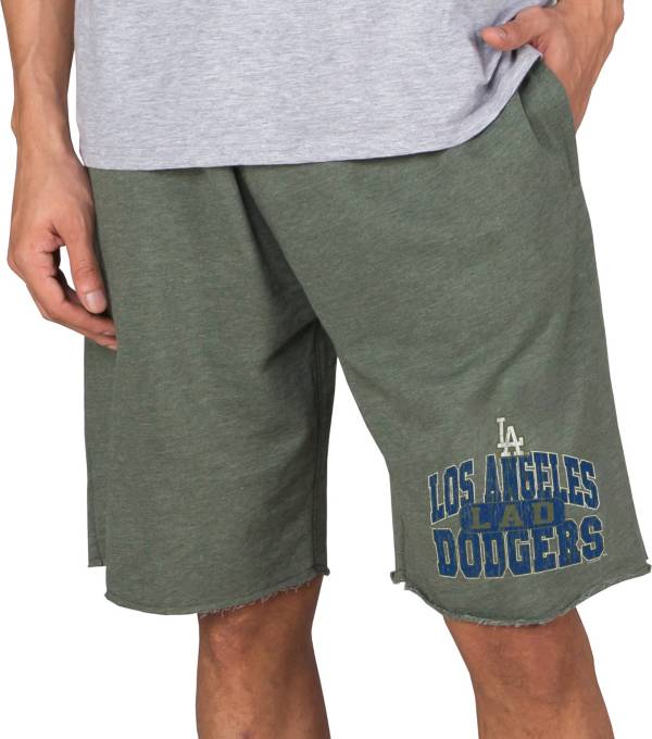 Concepts Men's Los Angeles Dodgers Green Terry Shorts