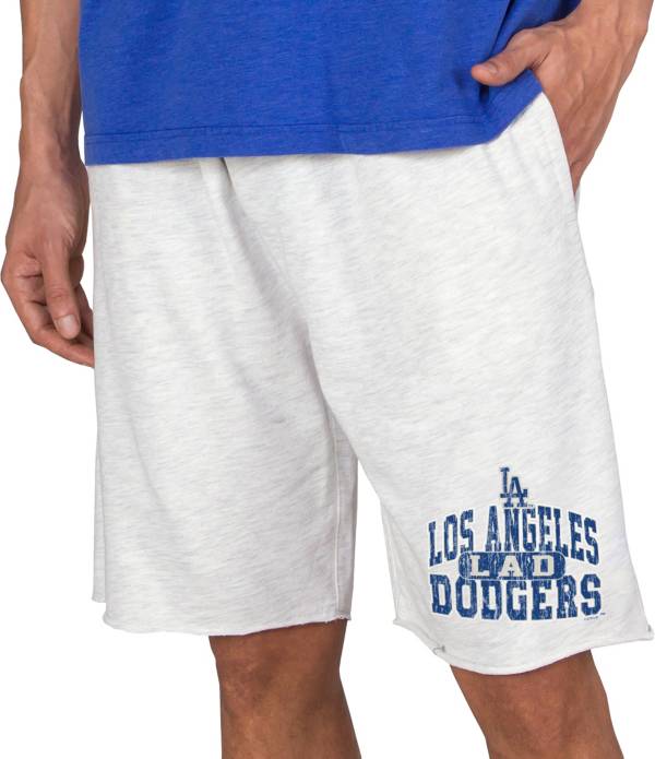 Concepts Men's Los Angeles Dodgers White Terry Shorts product image