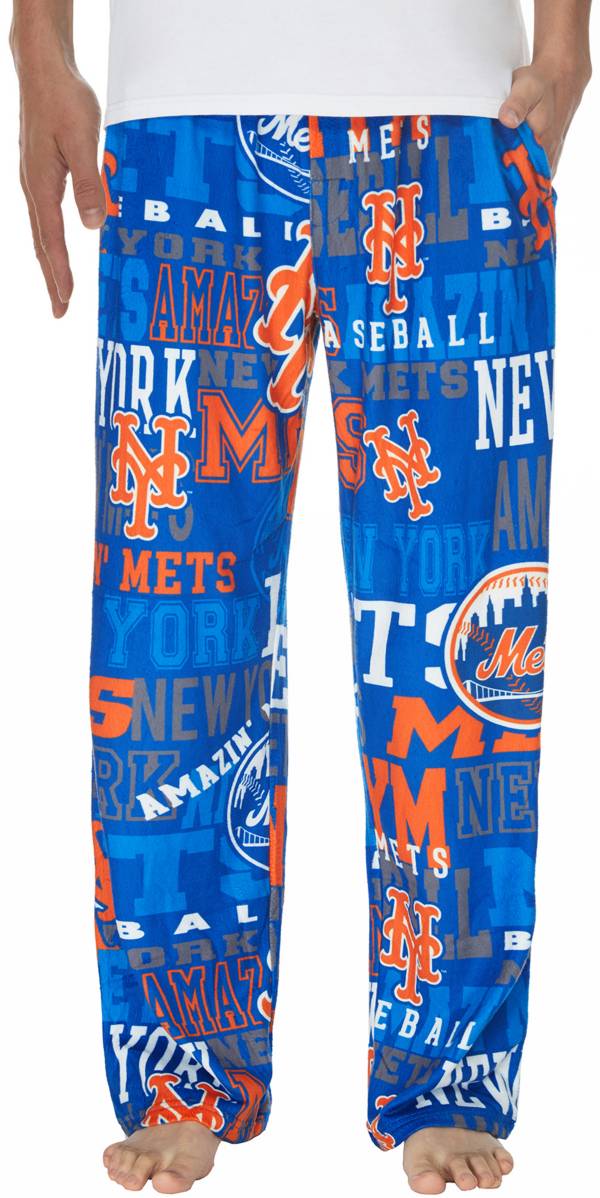 Concepts Men's New York Mets Royal Ensemble All Over Print Pants