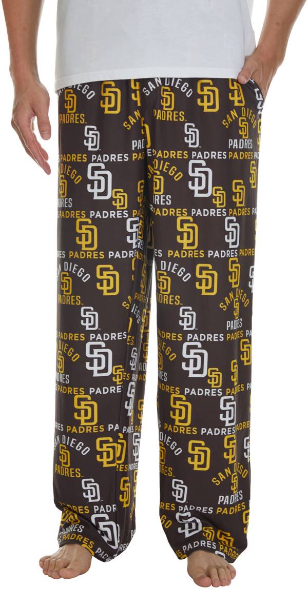 Concepts Men's San Diego Padres Brown Flagship All Over Print Pants