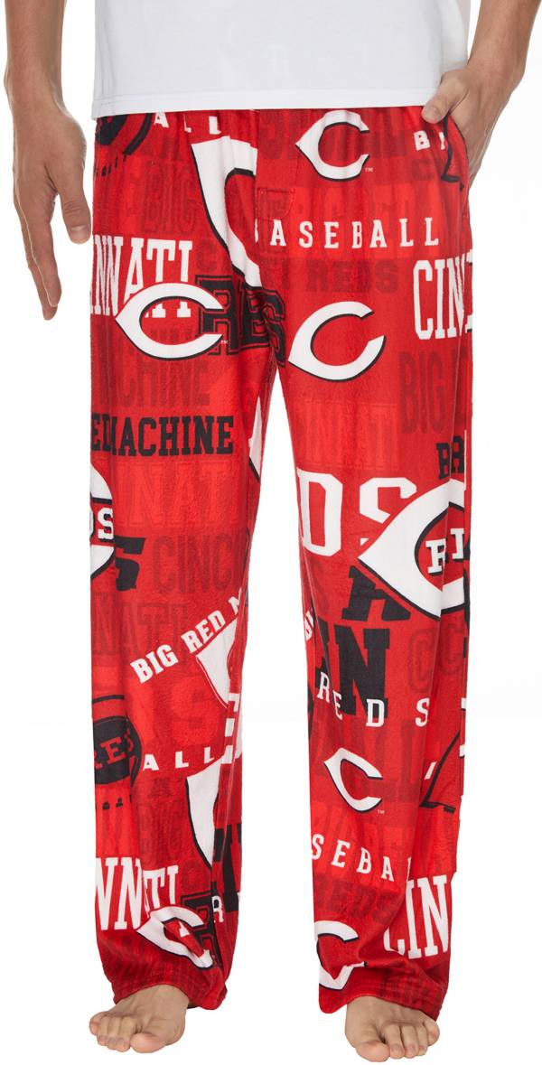 Concepts Men's Cincinnati Reds Red Ensemble All Over Print Pants