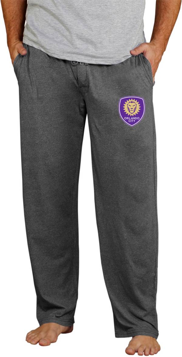 Concepts Sport Men's Orlando City Quest Charcoal Knit Pants product image