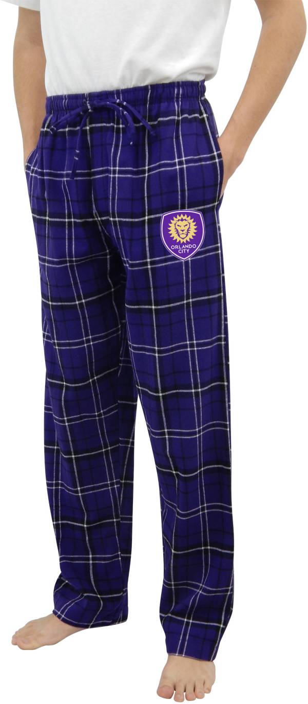 Concepts Sport Men's Orlando City Ultimate Flannel Pajama Pants