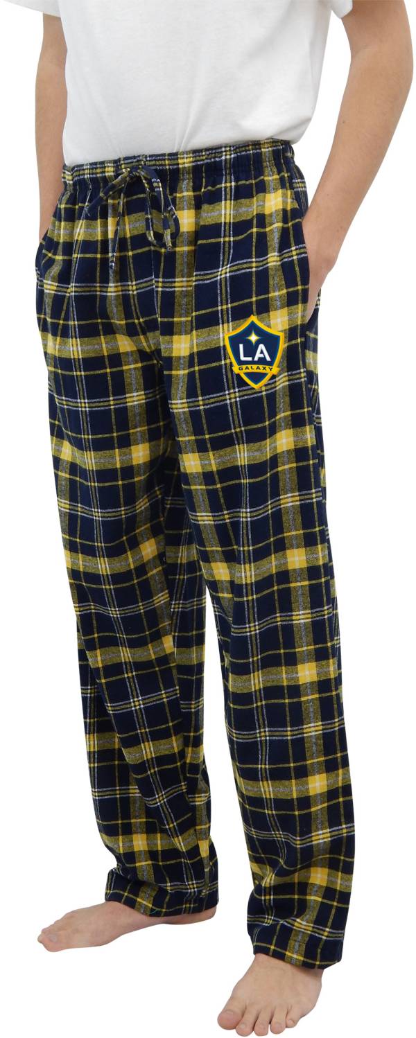 Concepts Sport Men's Los Angeles Galaxy Ultimate Flannel Pajama Pants