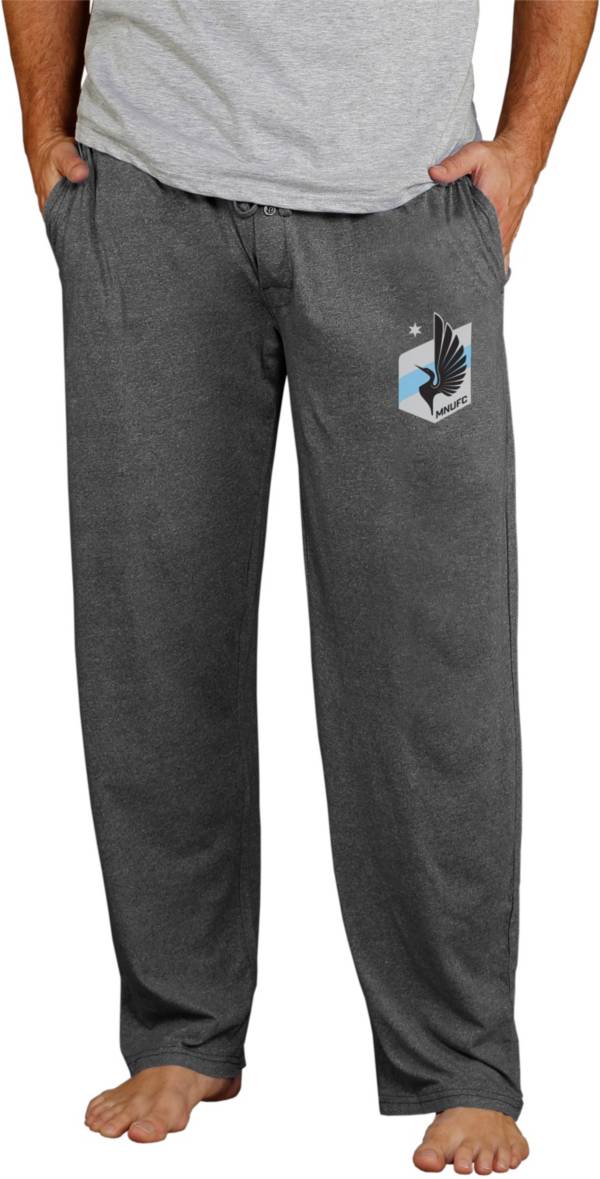 Concepts Sport Men's Minnesota United FC Quest Charcoal Knit Pants