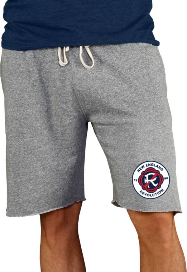 Concepts Sport Men's New England Revolution Grey Mainstream Terry Shorts product image