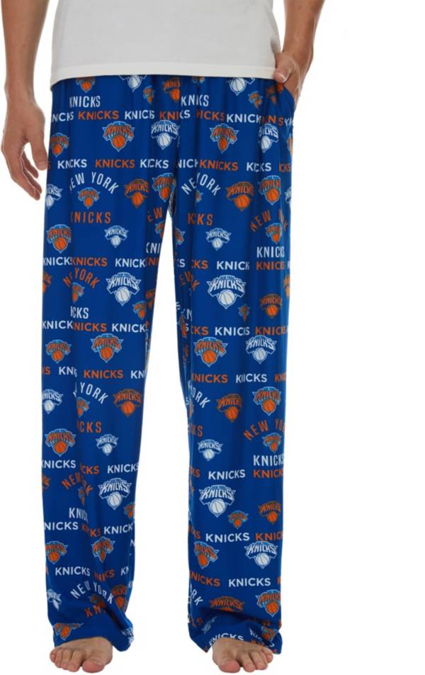 Concepts Sport Men's New York Knicks Blue Sleep Pants