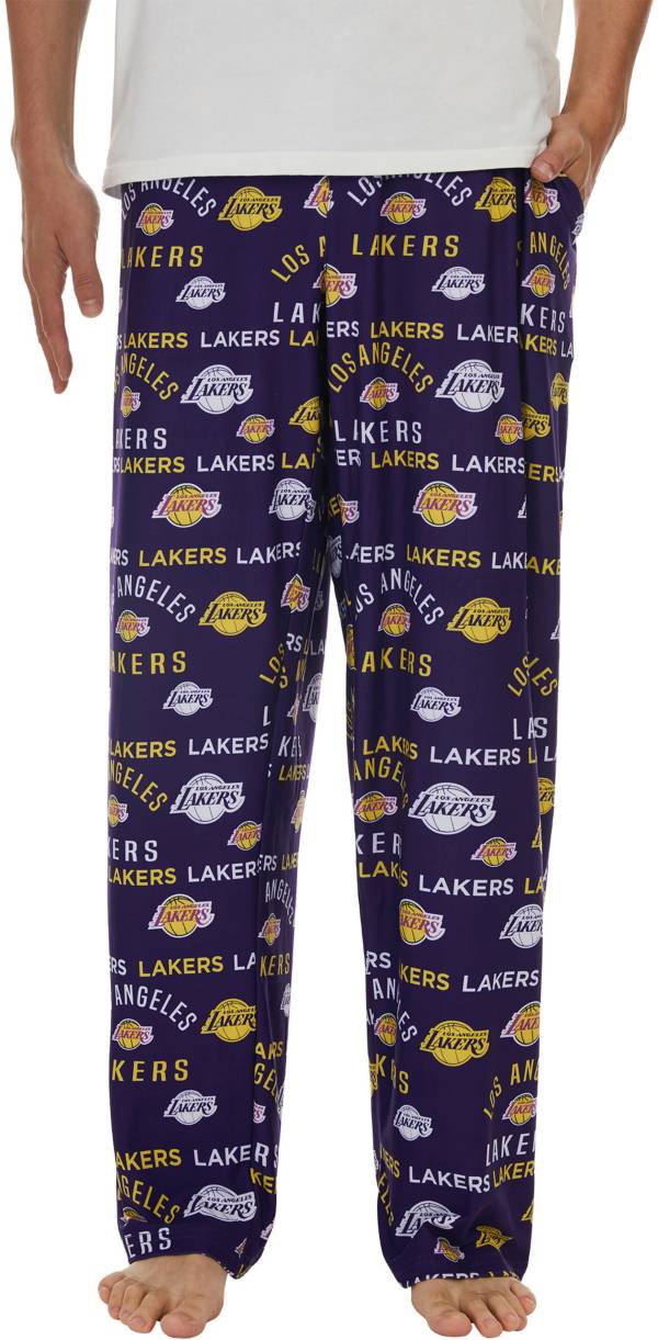 Concepts Sport Men's Los Angeles Lakers Purple Sleep Pants