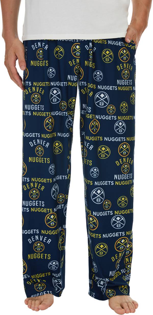 Concepts Sport Men's Denver Nuggets Blue Sleep Pants