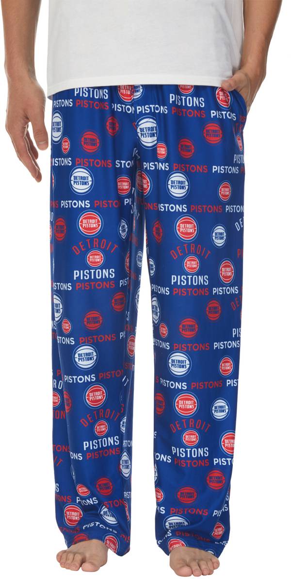 Concepts Sport Men's Detroit Pistons Blue Sleep Pants