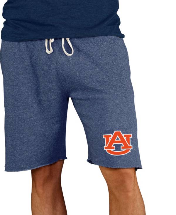 Concepts Sport Men's Auburn Tigers Blue Mainstream Terry Shorts