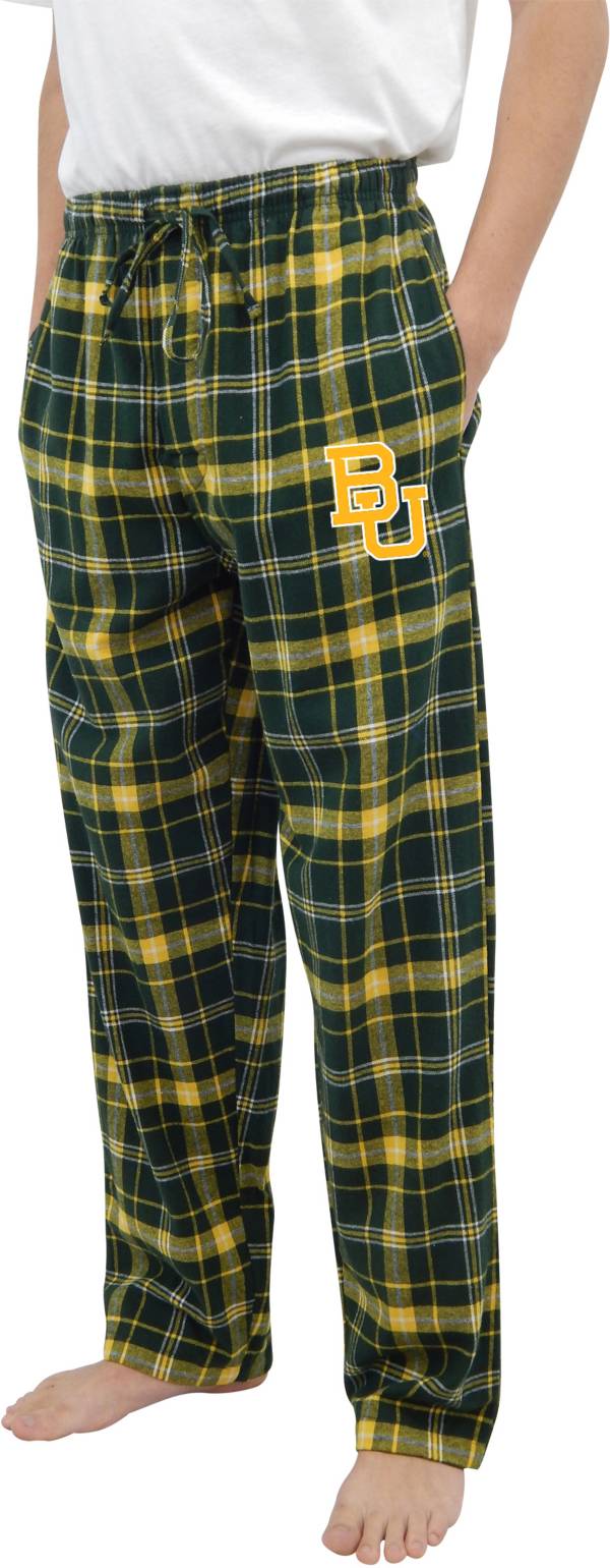 Concepts Sport Men's Baylor Bears Green Ultimate Embroidered Sleep Pants