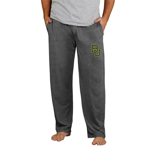 Concepts Sport Men's Baylor Bears Grey Quest Jersey Pants product image