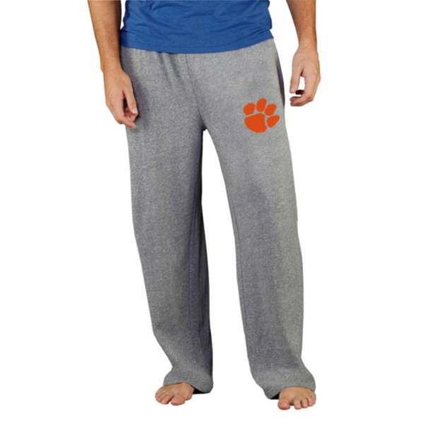 Concepts Sport Men's Clemson Tigers Grey Mainstream Pants product image