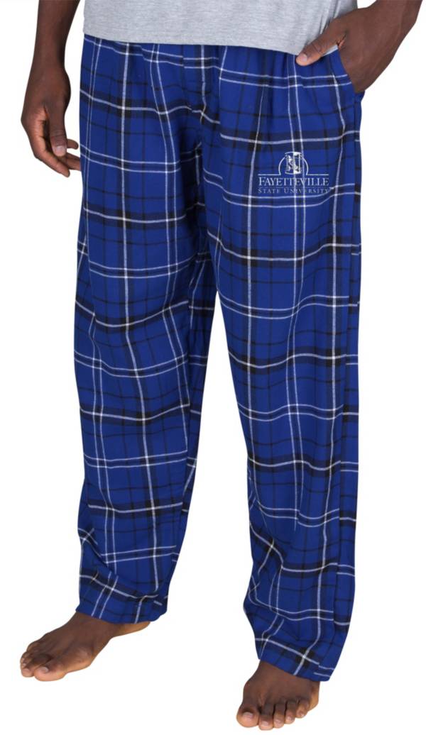 Concepts Sport Men's Fayetteville State Broncos Blue Ultimate Embroidered Sleep Pants