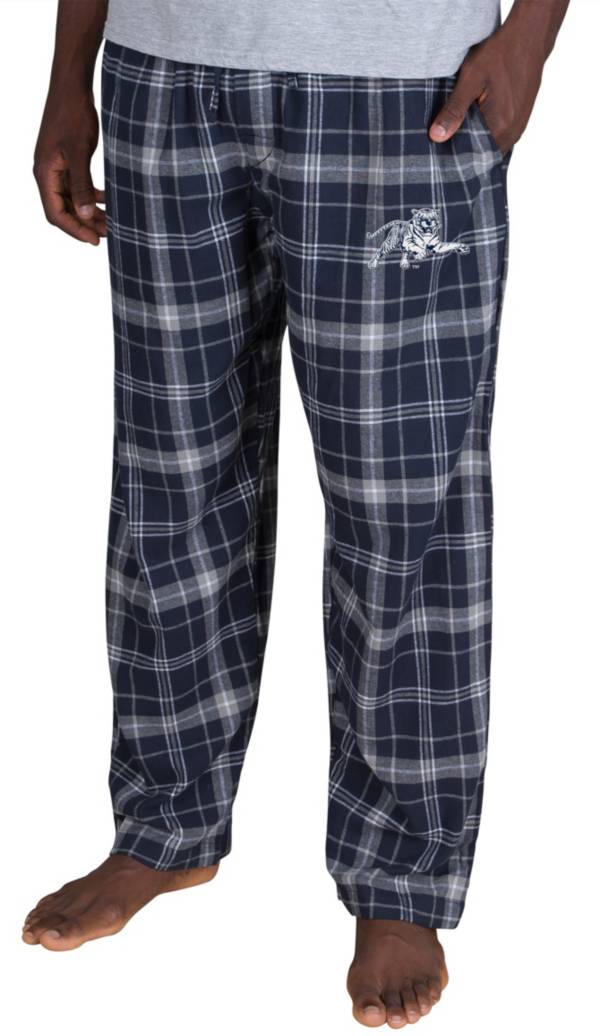 Concepts Sport Men's Jackson State Tigers Navy Blue Ultimate Embroidered Sleep Pants