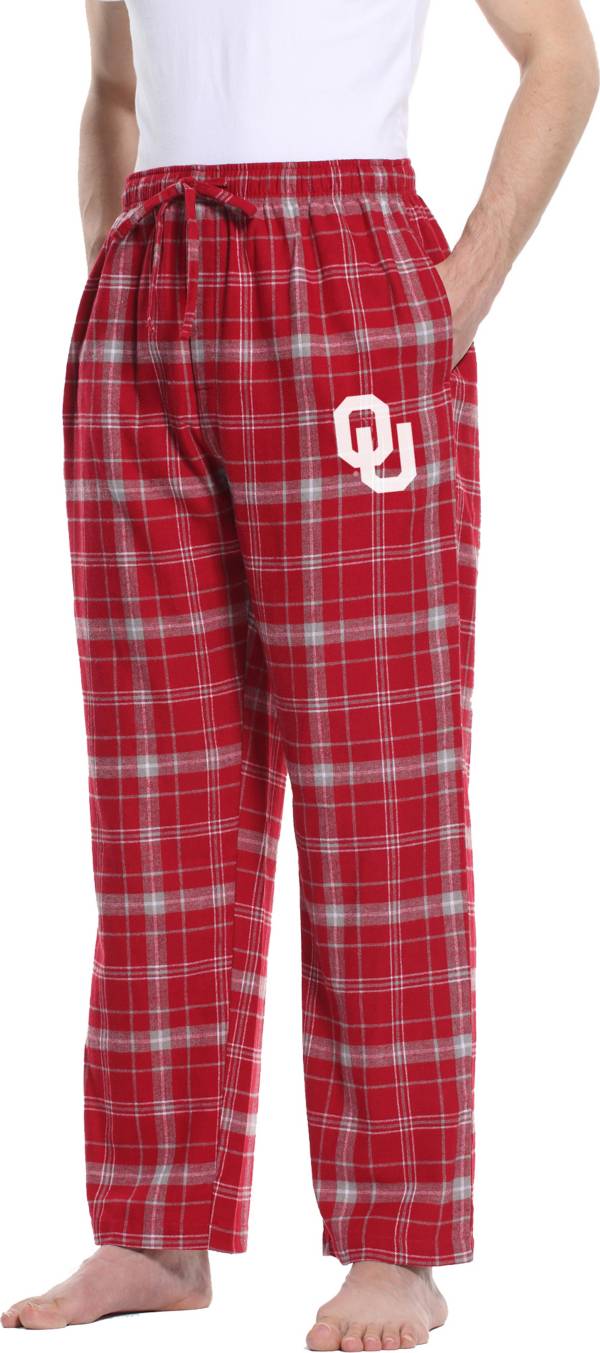 Concepts Sport Men's Oklahoma Sooners Crimson Ultimate Embroidered Sleep Pants