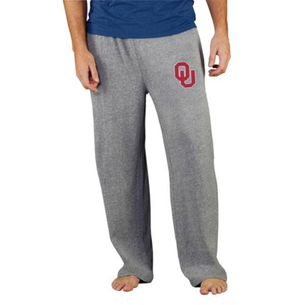 Concepts Sport Men's Oklahoma Sooners Grey Mainstream Pants