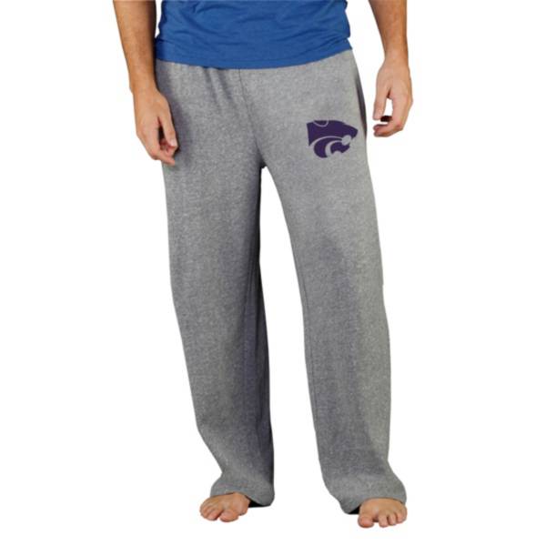 Concepts Sport Men's Kansas State Wildcats Grey Mainstream Pants