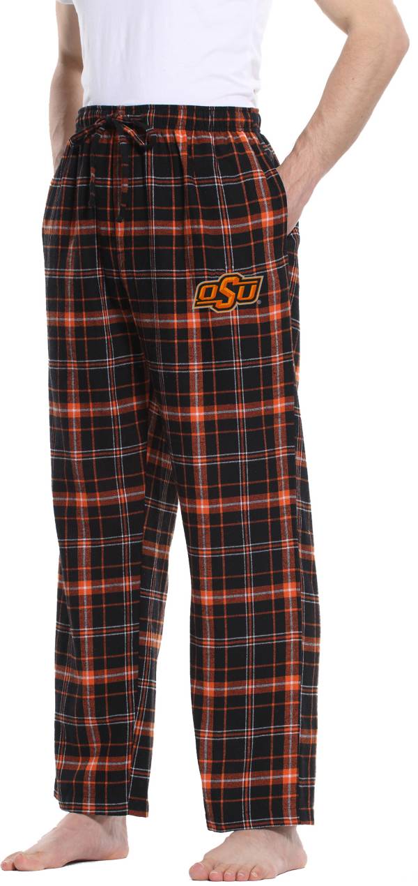 Concepts Sport Men's Oklahoma State Cowboys Black Ultimate Embroidered Sleep Pants