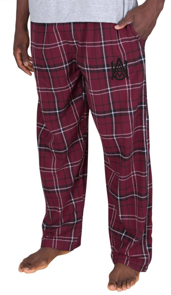 Concepts Sport Men's Alabama A&M Bulldogs Maroon Ultimate Embroidered Sleep Pants