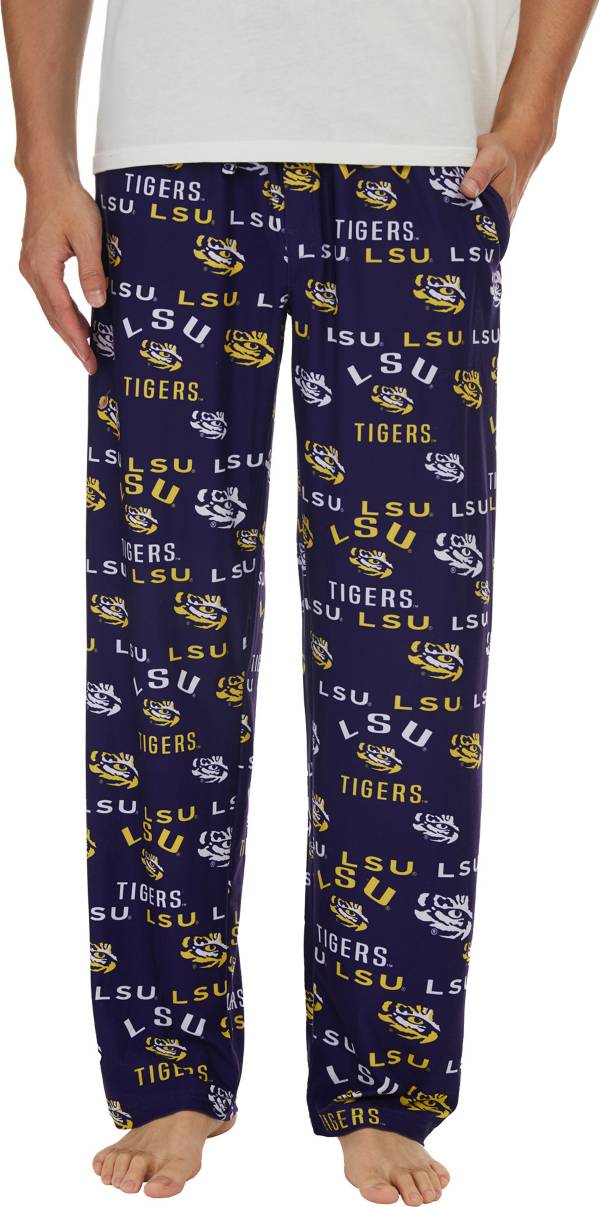 Concepts Sport Men's LSU Tigers Purple Flagship Sleep Pants