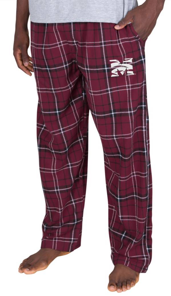 Concepts Sport Men's Morehouse College Maroon Tigers Maroon Ultimate Embroidered Sleep Pants