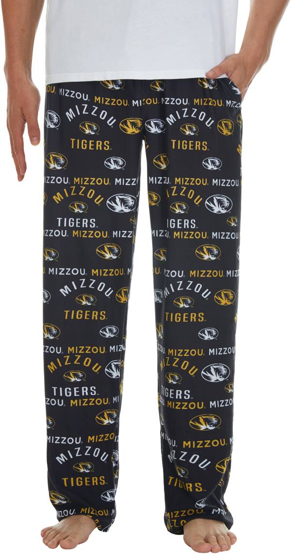 Concepts Sport Men's Missouri Tigers Black Flagship Sleep Pants